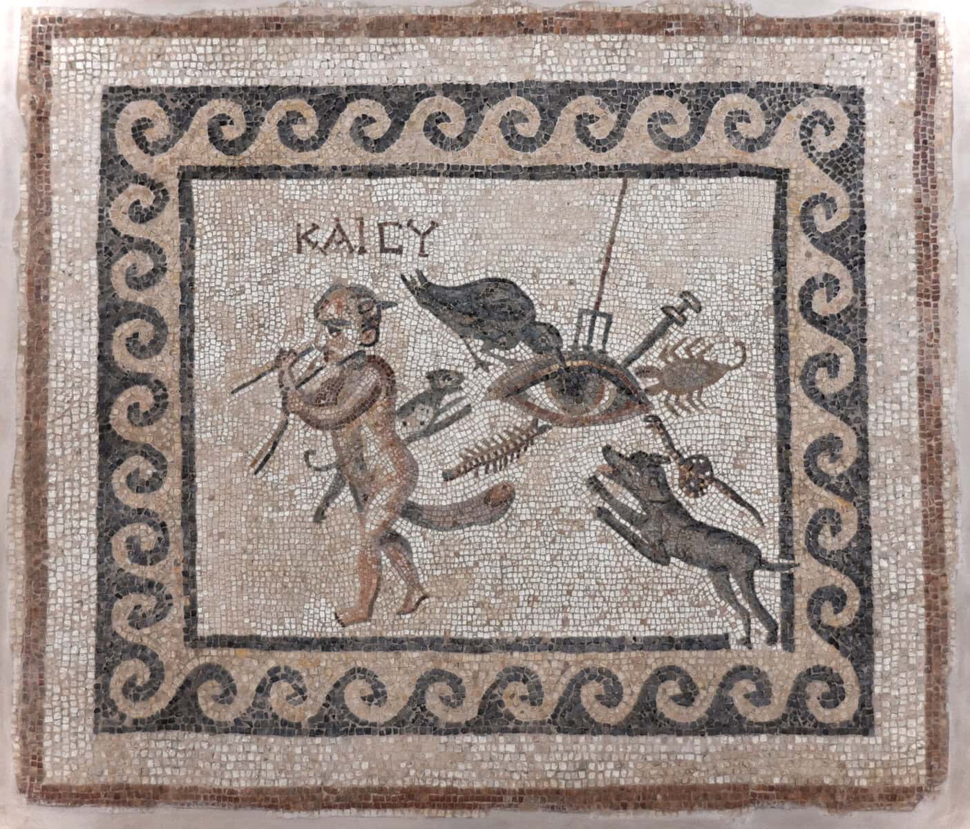 Roman Mosaic of the Evil Eye