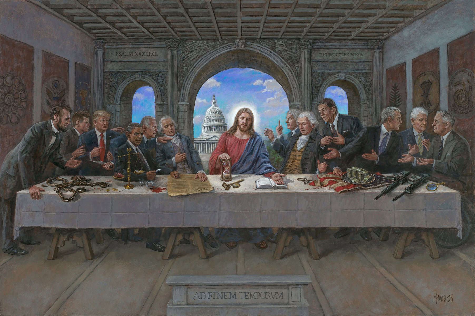 Last Supper of a Blessed nation by John McNaughton