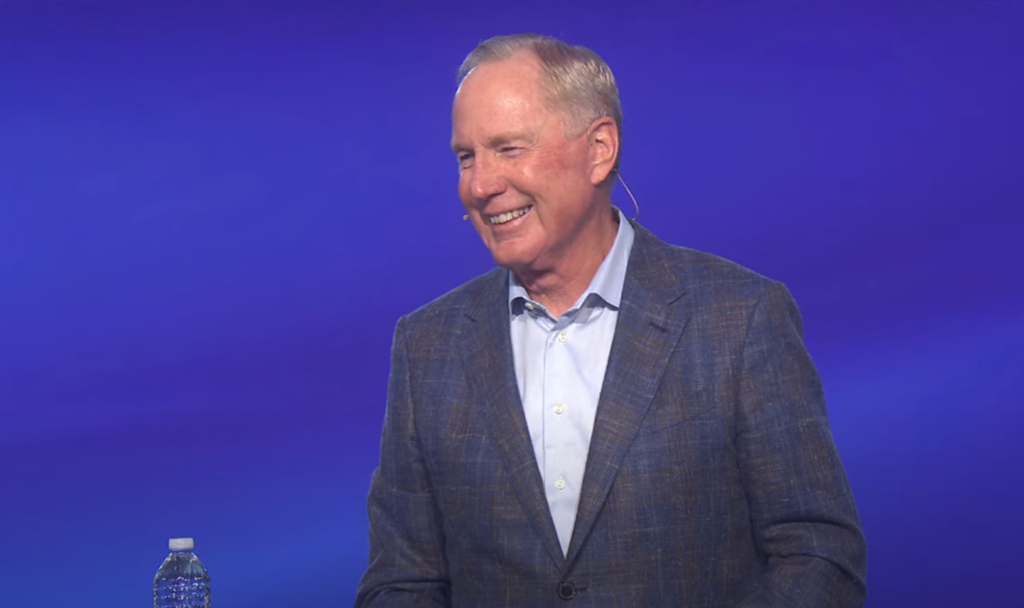 Max Lucado preaching at Gateway Church