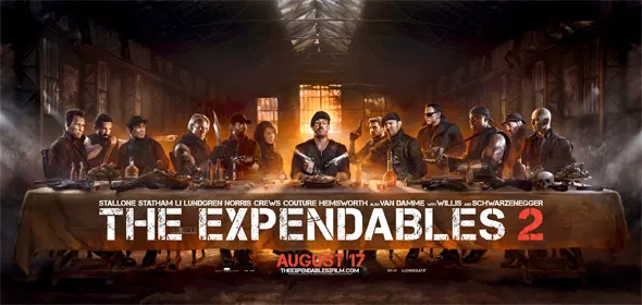 Expendables 2 movie poster