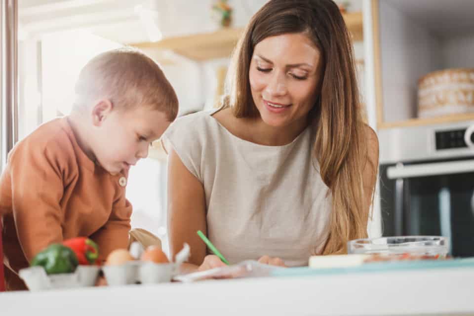 Mother with child