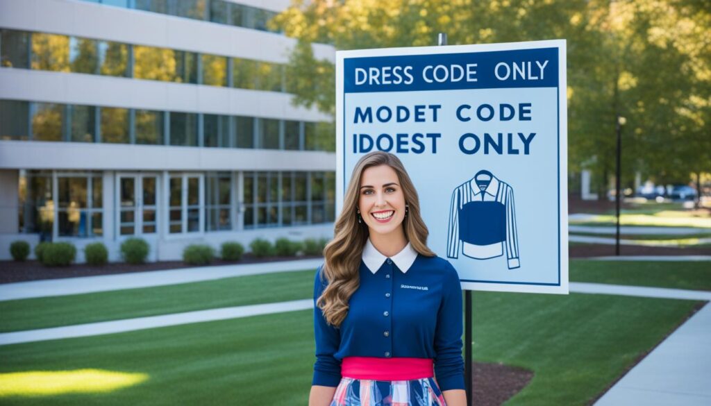 Conservative dress codes in Christian colleges