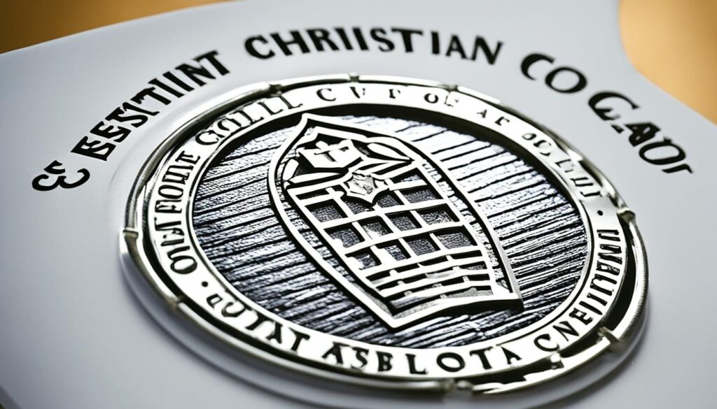 are christian colleges accredited