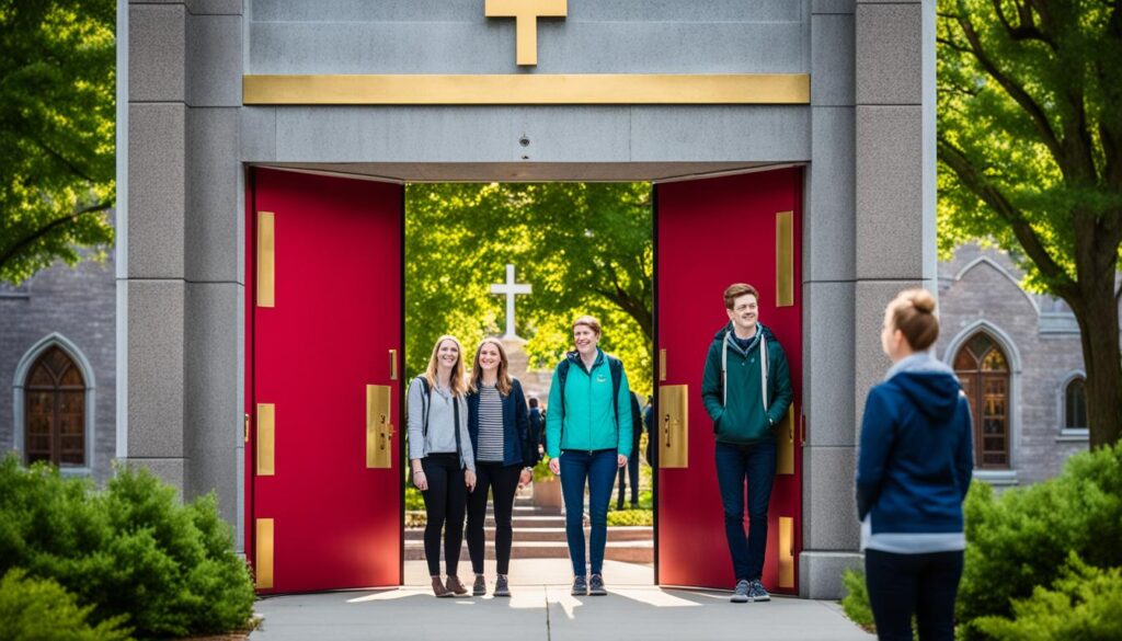 are christian colleges really christian