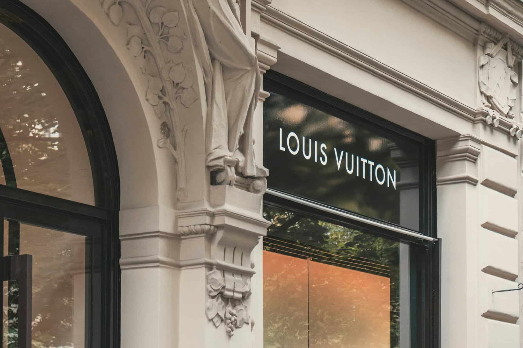 Photo of a Louis Vuitton store.