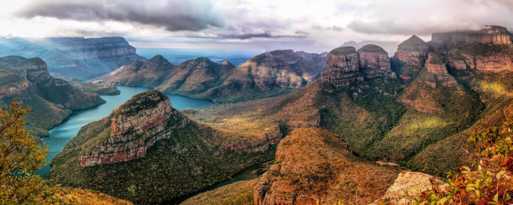 South Africa's Three Rondavels