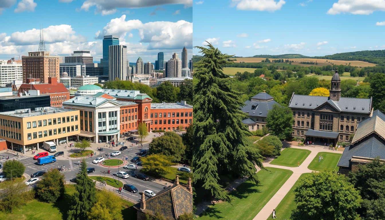 Christian Colleges in Urban vs Rural Campuses