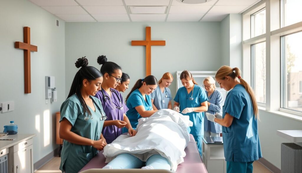 Clinical experiences at Christian Nursing Schools