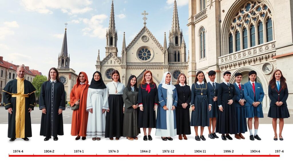 Evolution of Catholic School Attire