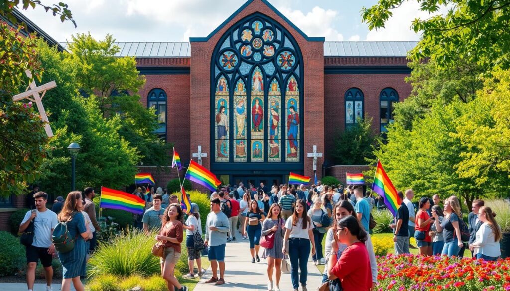 LGBTQ+ inclusion in Christian colleges