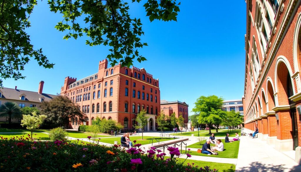 Southern Methodist University campus