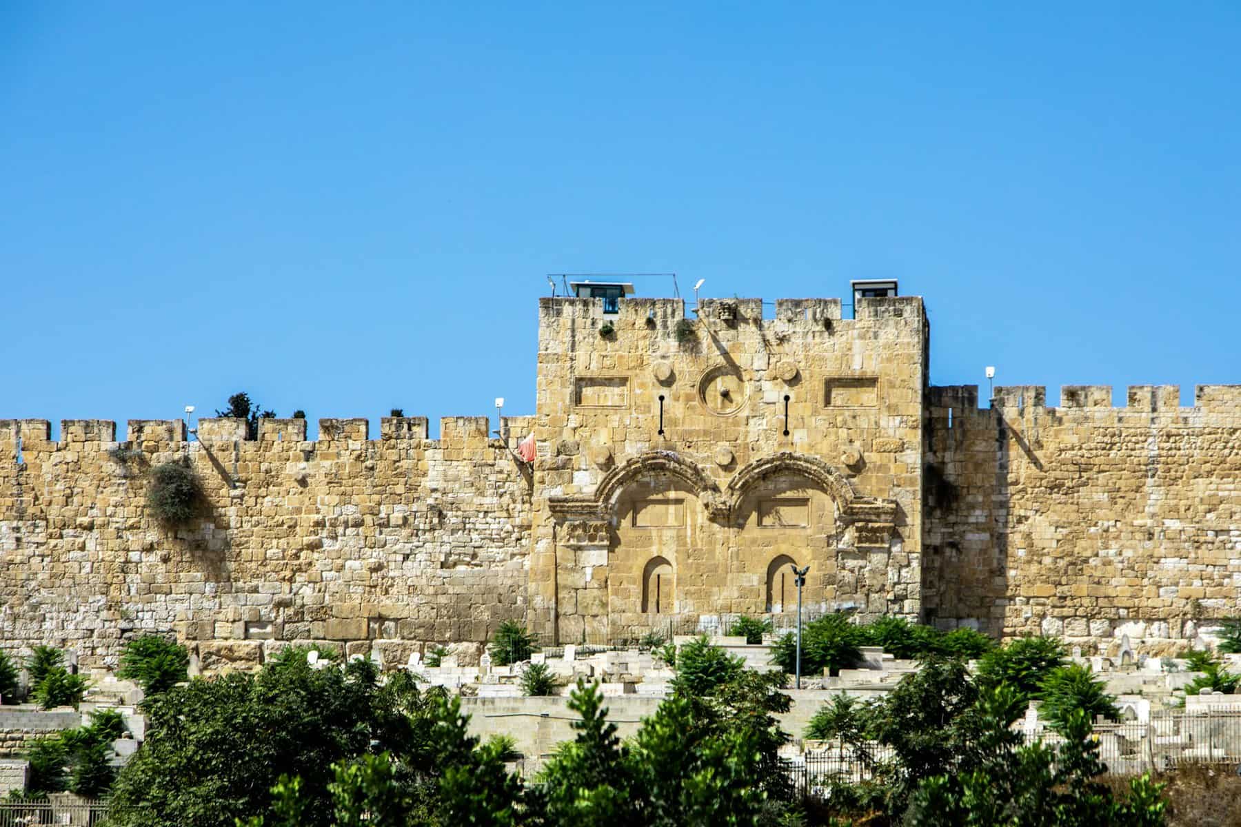 Jerusalem's The Golden Gate or Gate of Mercy