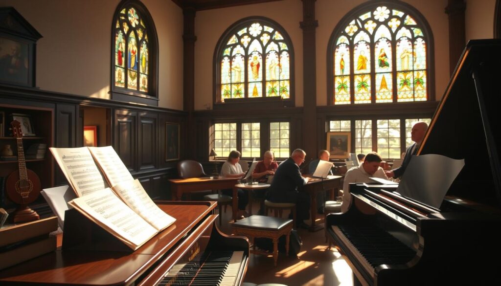 studying music at a christian university