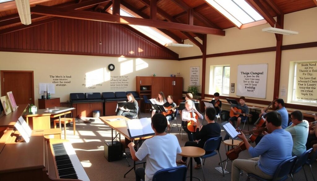 studying music at faith-based institution