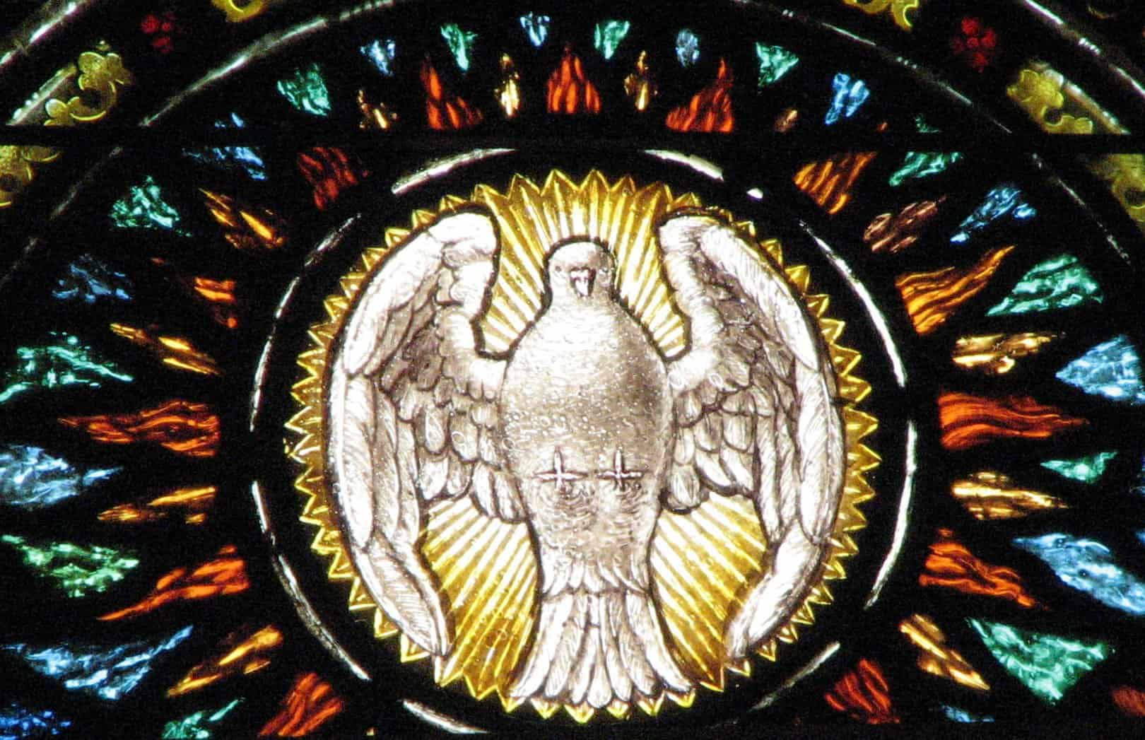 Holy Spirit Stained Glass