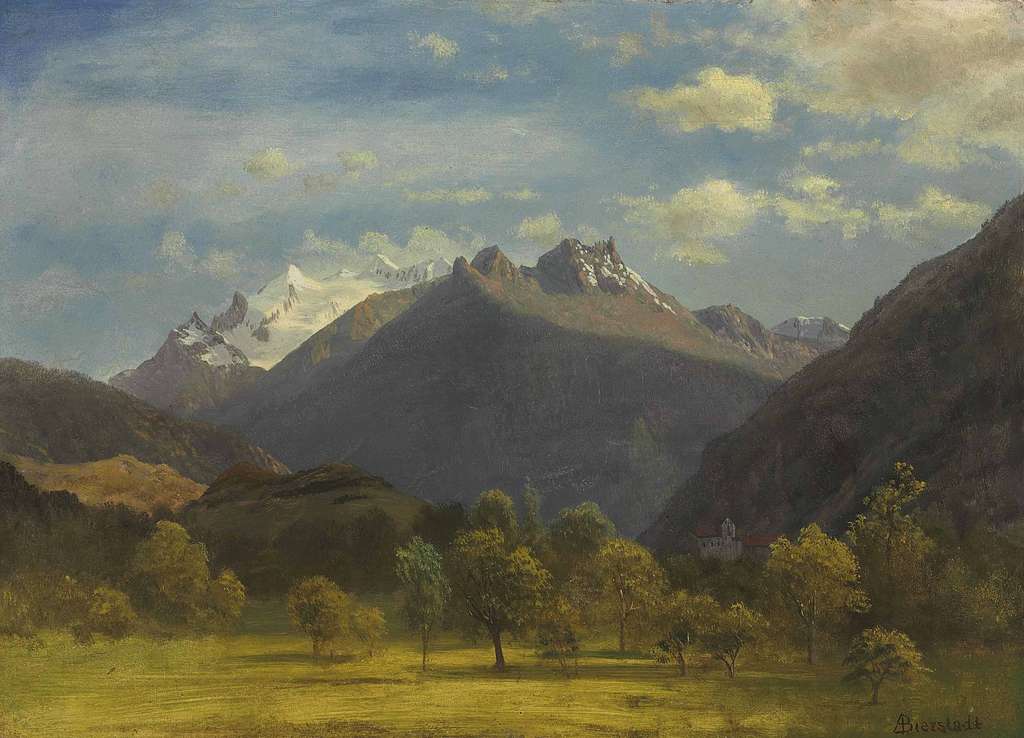 Albert Bierstadt, The Alps