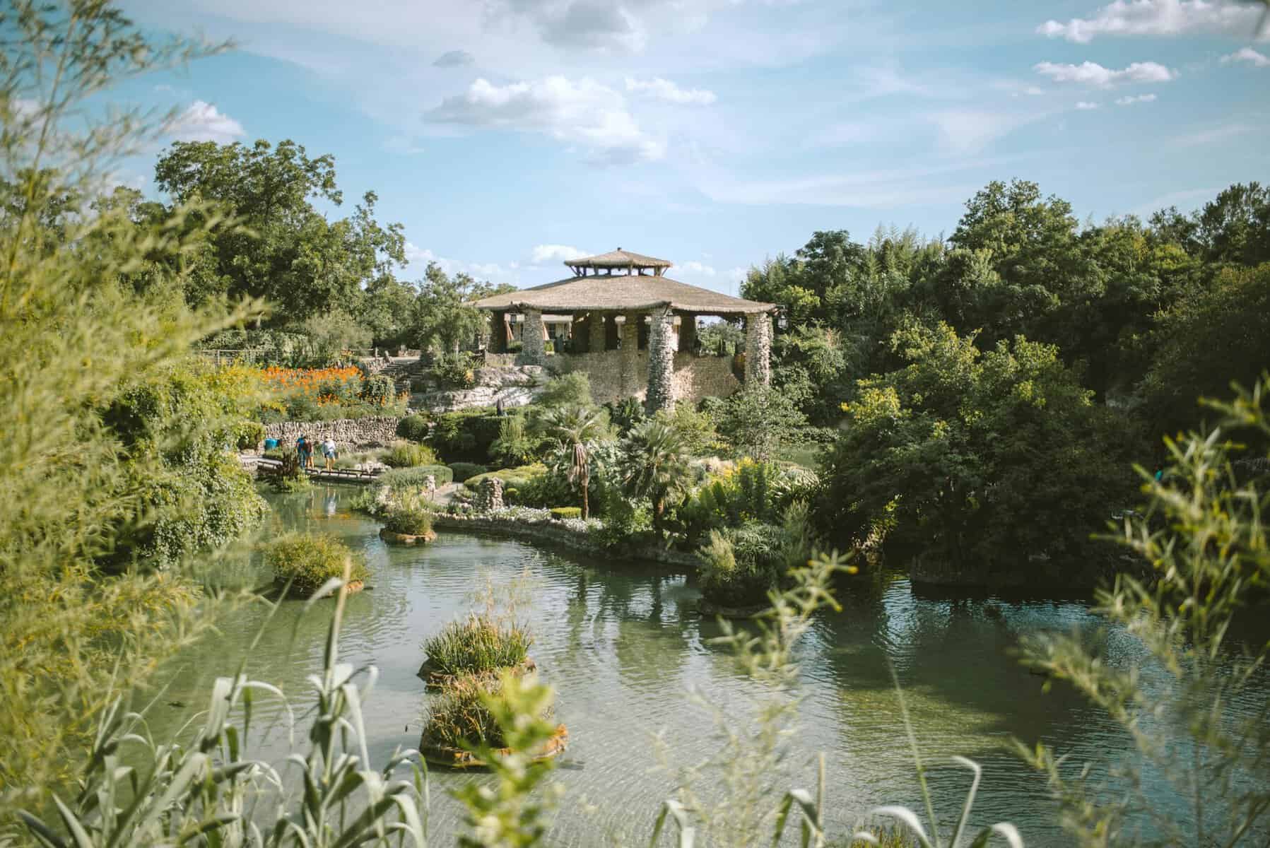 San Antonio Japanese gardens.