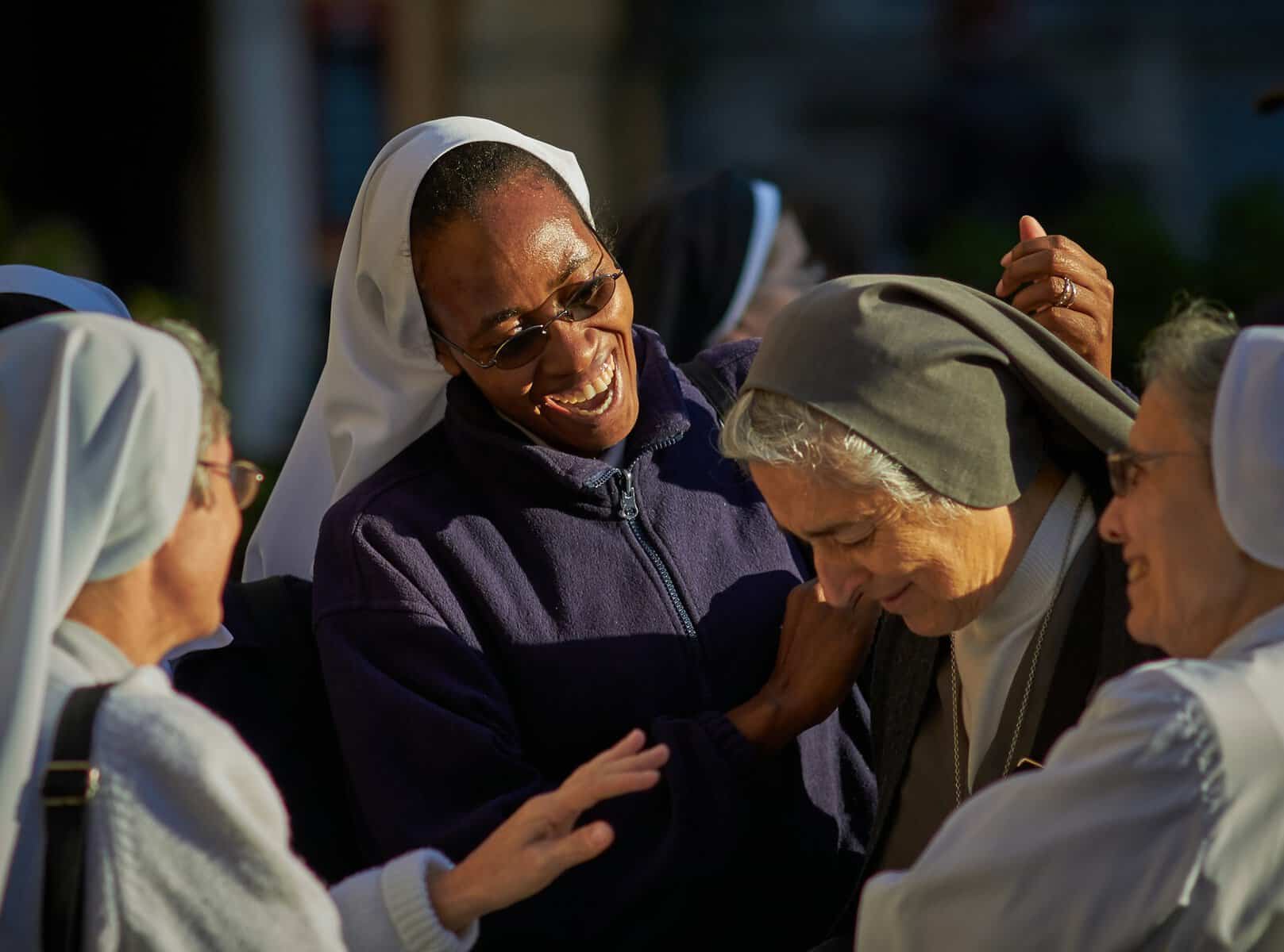 A group of nuns.