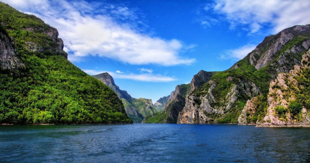 Komani Lake, Albania