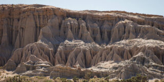 Majestic limestone rock formations at Red Rock Canyon near Las Vegas, NV.