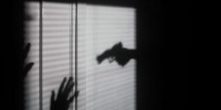 A shadow showing violence.