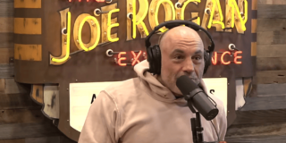 Joe Rogan in his studio