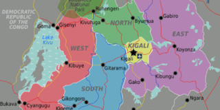 Map of Rwanda