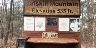 Driskill Mountain in Louisiana