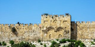 Jerusalem's The Golden Gate or Gate of Mercy